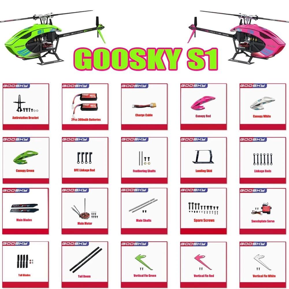 Goosky S1 Helicopter RC Electr - Rc Helicopter Bag review and price