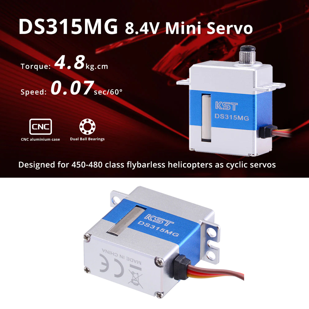 KST DS215MG/ DS315MG /DS525MG  - Rc Helicopter Parts review and price