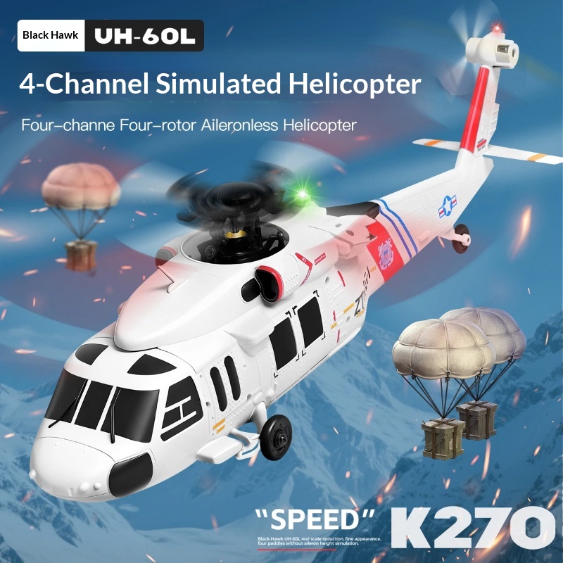 Wltoys K270 Black Hawk Uh 60l  - Rc Helicopter Gyro review and price